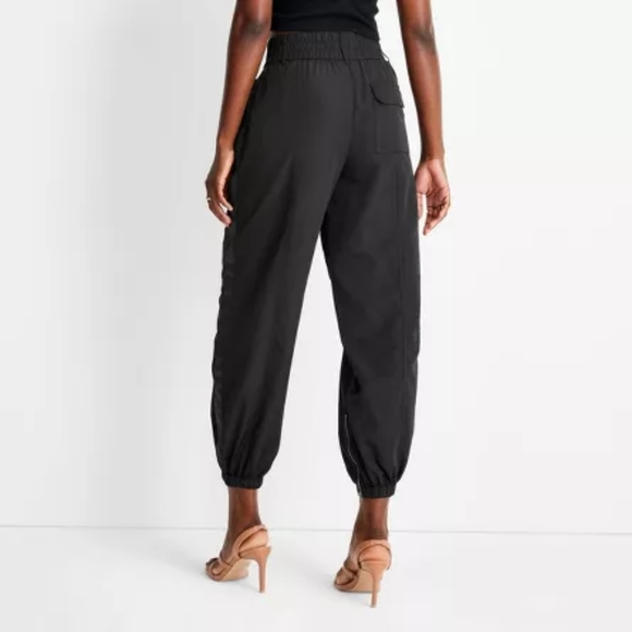 High-Rise Nylon Track Pants - Future Collective w/ Kahlana BB SOLD OUT ONLINE! - Picture 2 of 7